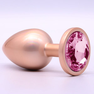 Girspower Fantasy Roségouden Metalen Anale Plug Nieuwe Technologie Mannelijke En Vrouwelijke Anale Plug Alternatieve Speeltjes Seksspeeltjes