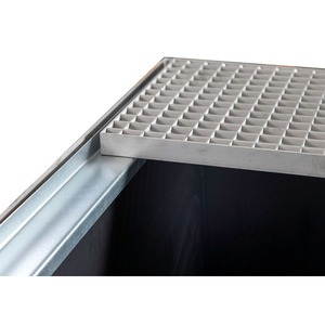 Inserto de bañera resistente a ácidos de polietileno (PE-HD) para bandejas de contención An x Pr (mm) = 2200 x 1300 - Product Image 2