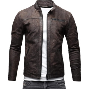 Chaqueta de Motociclista para Hombre, Hecha a Mano con Cuero de Oveja de Primera Calidad, Ofrece Durabilidad, Sensación Suave y un Estilo Clásico para la Carretera - Product Image 6