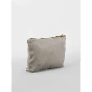 Borsa porta accessori in velluto - merchandising sostenibile - Product Image 4