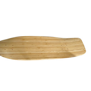 Planches de skateboard <span class=keywords><strong>mini</strong></span> cruiser old school personnalisées de haute qualité 30" x 9.4" en bambou et érable canadien OEM pour Land Surf Fish <span class=keywords><strong>Skate</strong></span> - Product Image 4