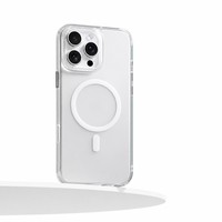 TPU PC Telefoonhoesje Transparant Magnetisch Draadloos Oplaadbaar Stootbestendig Hoesje voor iPhone 14-17 OEM ODM Fabrikant China