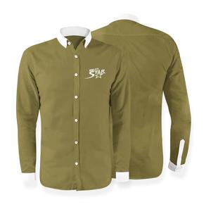 ชุดเดรสลายดอกไม้สำหรับผู้ชาย,เสื้อเชิ้ตแขนยาวมีกระดุมคอปกแบบกำหนดเอง - Product Image 5