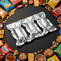 Sac isotherme pliable en aluminium avec soufflet autoportant pour plats à emporter et livraison de repas, personnalisable et vente en gros