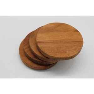 2025 Venta caliente elegante estilo clásico regalos de cocina elegante mármol Acacia posavasos de madera Natural soporte de taza de madera almohadillas - Product Image 3