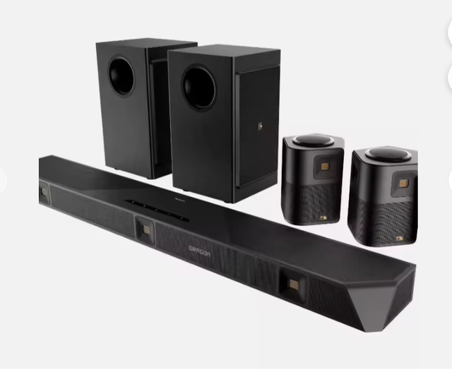 ORIGINAL Dragon 11.4.6 Home Surround Sound System with Dollbys Atmos and DTS X Pro Soundbar Meets AV Receiver