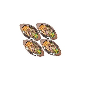 Vente chaude Personnalisé En Acier Inoxydable Sizzler Plaques Tendance Ustensiles De Cuisine Taille Forme Couleur Options Minimum 100pcs Parties - Product Image 3