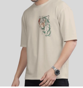 Respirant pour hommes OEM Design Streetwear Style T-shirt ajusté équipage d'été pour hommes, t-shirt de fitness mode t-shirt pour hommes - Product Image 3