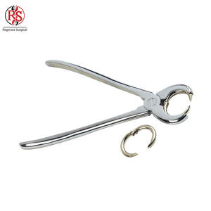 Aplicador Manual de Anillos para Toros, Alicates de Acero Inoxidable para Colocar Anillos Nasales, Aplicador de Anillos para Toros - Product Image 3