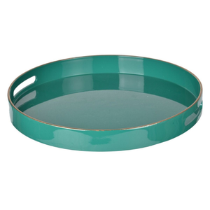 Bandeja de laca de bambú ecológica hecha a mano diseño Floral personalizado bellamente hecho a mano artesanía lacada - Product Image 3