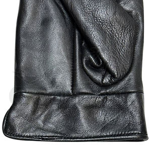 Driving Leather Gloves Genuine Sheepskin Full <b>Finger</b> Winter <b>Hand</b> Protection Touchscreen Compatible Mens Driving Gloves - Product Image 6