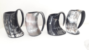 แก้วมักลายเขาไวกิ้งแท้ดีไซน์ใหม่ทำจากแก้วเครื่องดื่มแบบมีแตรขัดเงางานหัตถกรรมคุณภาพสูงจากถ้วยเซรามิกอินเดียโดยงานฝีมือสุดหรู - Product Image 4