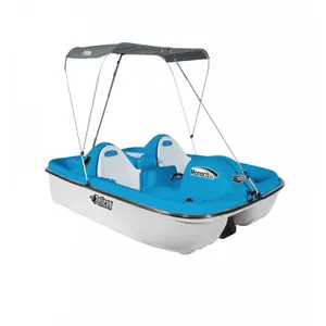4 person amusement electric pedal boat submarine cars park one person zodiac electric tour speed sailing boat propeller