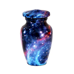 Custom European Style <b>Mini</b> <b>Urn</b> Hot Priced Metal Cremation Token <b>for</b> Human <b>Ashes</b> From India Hot Priced Funeral Products - Product Image 5