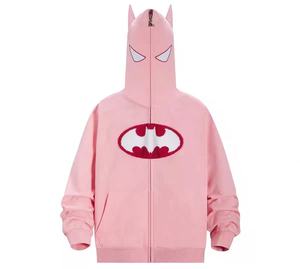 Sweat à capuche unisexe de haute qualité personnalisé avec fermeture éclair intégrale Vente en gros Sweat à capuche surdimensionné pour homme avec fermeture éclair intégrale et col à capuche - Product Image 5