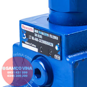 วาล์วแรงดันเบรก Rexroth 922292.0008 06-A06-3X/200B80/02M ใหม่สำหรับการเปลี่ยน/ซ่อมแซมผู้ผลิตอย่างเป็นทางการ - Product Image 2