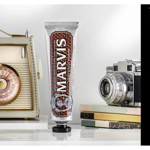 Marvis 75ml <b>Sweet</b> and <b>Sour</b> Rhubarb Toothpaste Premium Dental Care Product - Product Image 3