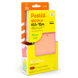 Post-it Magnetic Sticky Notes 38x51mm 100 Sheets 12-Pack Colored Self-Adhesive <b>Memo</b> <b>Pads</b> for Office School Gifts - Product Image 2