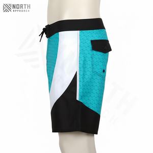 Shorts de Baño para Hombre, Venta Caliente, Logotipo Personalizado, Color y Talla a Elección, Tejido de Lona Transpirable, Cierre con Cordón, Ropa de Verano al por Mayor - Product Image 1