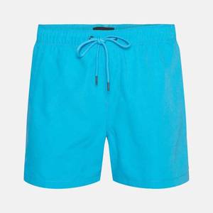 Ropa de cintura elástica para hombre, pantalones cortos de talla grande para hombre, ropa de verano de algodón y poliéster personalizada, pantalones cortos de estilo callejero de Color sólido - Product Image 6