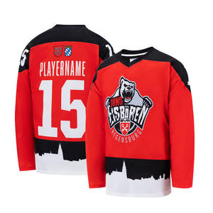 OEM Tackle Twill Team Hockey Wear Sublimación personalizada Práctica Hockey sobre hielo Jersey 2025 - Product Image 4