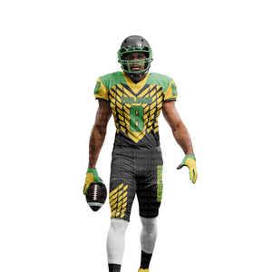 Tùy chỉnh thiết kế thăng hoa bóng đá mỹ thỏa thuận gói thoải mái phù hợp với thể thao mặc đồng phục thể thao Bộ dụng cụ Hot Sản phẩm bán chạy - Product Image 1