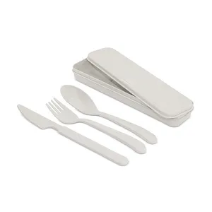 Set di Posate Personalizzate Ecologiche Borghese - Stoviglie Promozionali Premium - Product Image 2