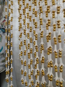 Rajnigandha/จัสมิน/tuberose buds Garland อินเดียงานแต่งงาน & nikah ฉากหลังพาร์ดี้ดอกไม้ขึ้นบ้านใหม่ของตกแต่งเวทีปาร์ตี้ - Product Image 4