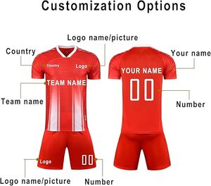 ชุดเสื้อฟุตบอลแบบปรับแต่งได้ชุดของขวัญชุดกีฬาฟุตบอลแบบกำหนดเอง - Product Image 6