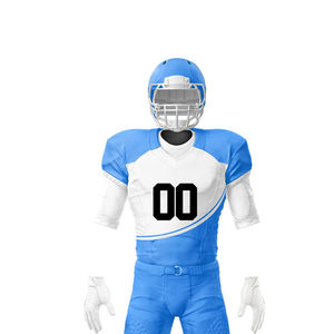 Uniformes de fútbol americano personalizados de alta calidad recién llegados transpirables de talla grande mejor fabricante precio barato OEM personalizado - Product Image 4