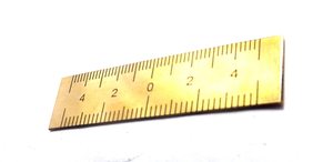 ไม้บรรทัดสเกลพับทองเหลืองขนาด12ถึง24นิ้วและกระเป๋าขนาด6นิ้ว - Product Image 4