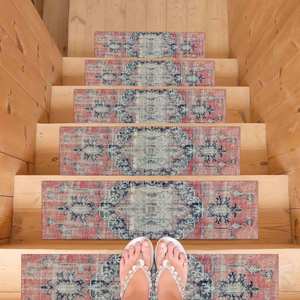 Alfombra Estampada: Diseño Moderno de Medallón para Decoración Versátil, Alfombra de Entrada - Product Image 3