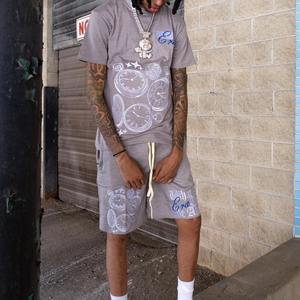 Ropa Deportiva Personalizable con Logotipo para Hombre, Invierno, Antiestática, Transpirable, 100% Algodón, Lavado Ácido, Sin Costuras, Ligera, Tallas Grandes, Hasta la Rodilla - Product Image 4