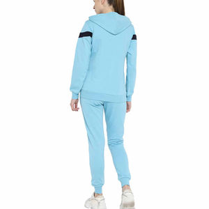 Ensemble deux pièces personnalisé pour femmes Ensembles de survêtement pour femmes Pantalon de jogging Vêtements d'entraînement décontractés pour femmes Survêtements d'entraînement à rayures - Product Image 5
