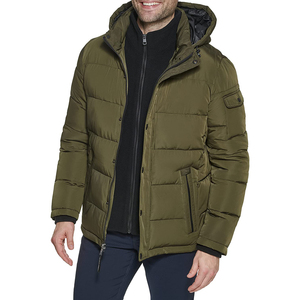 Manteau en duvet de polyester de haute qualité pour hommes à la mode imperméable à l'eau veste en duvet durable hivers manteau en duvet de rue haute - Product Image 2