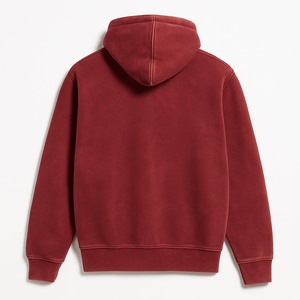 Sweat à capuche lavé à l'acide de haute qualité 100% coton Sweat à capuche zippé lavé à l'acide Sweat à broderie en détresse - Product Image 5