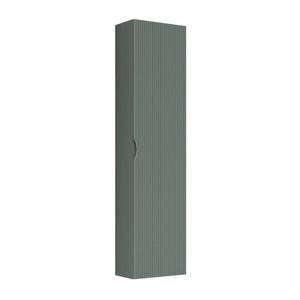 Verde opaco 100 cm armadietto in resina lavello in stile argilla specchio con colonna per set da bagno - Product Image 3
