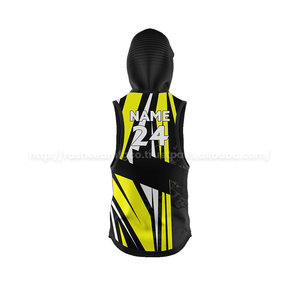Camisetas con capucha de compresión 7v7 personalizadas para jóvenes y adultos, Bandera de poliéster, uniformes de fútbol 7 en 7, características de talla grande para hombres - Product Image 3