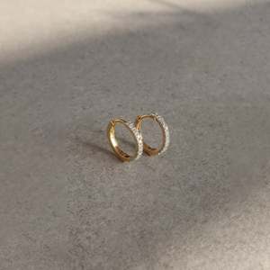 ต่างหูห่วงเพชร Pav Diamond รุ่นมินิ - Product Image 5