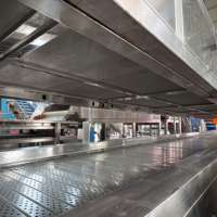 Complete automatische lijn voor de verwerking van dadels: wassen, sorteren, drogen, vacuümverpakken voor commercieel fabrieksgebruik