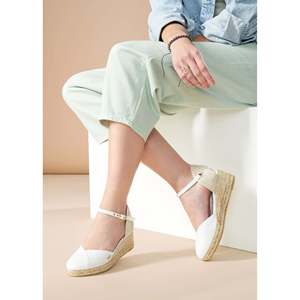 Pubol in tela in edizione limitata espadrillas sandali Premium con elegante Design a zeppa - Product Image 3