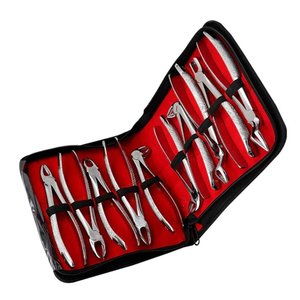 Outils de traitement dentaire, instruments dentaires, forceps d'extraction dentaire manuels en acier inoxydable de qualité allemande, ensemble de forceps pour adultes, haute qualité - Product Image 3