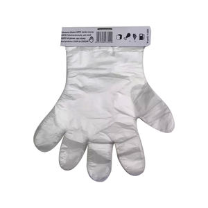 Guantes desechables transparentes de polietileno HDPE para el verano para uso doméstico diario fabricados en Vietnam - Product Image 1