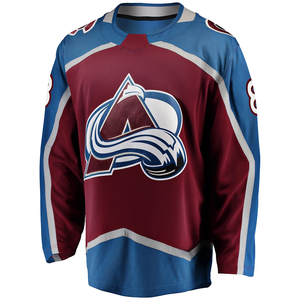 Maillot de hockey sur glace personnalisé de haute qualité, sublimation, vente en gros, dernier design, séchage rapide, respirant, polyester 220g, vêtements de sport - Product Image 1