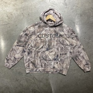 Wholesale Vintage Solid Breathable Street Style Winter Oversized <b>Pullover</b> Pocket Knitted Hoodie for <b>Men</b> - Product Image 3