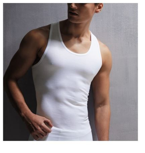 Clean Pulse Essentials <b>White</b> Cotton <b>Vest</b> for <b>Men</b> Sleeveless Lightweight Air Touch Stretch Fabric Designed for Fresh Wear - Product Image 6