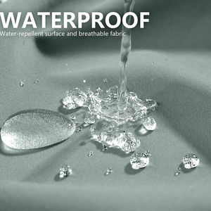 Veste Softshell unisexe légère, imperméable, respirante, chaude, anti-plis, séchage rapide, col roulé – Grande Vente - Product Image 3