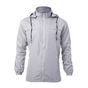 Chaqueta deportiva impermeable para hombre con cremallera personalizada, Parka larga para deportes de invierno al aire libre, abrigo cortavientos con capucha para correr - Product Image 3