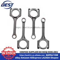 MBSGSW Kit de révision de moteur, vilebrequin/tiges Kit de chaîne de distribution pour Hyundai Tucson Elantra GT Kia Soul G4NC 2.0L 2014-2019