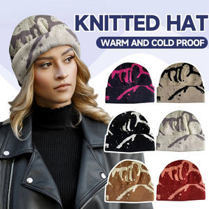 Gorro de Punto Unisex 100% Algodón, MOQ Bajo, Gorro de Invierno, Gorro de Lana, Gorro de Diseño Gráfico Urbano - Product Image 6